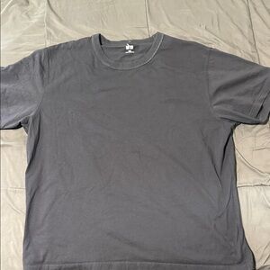 Uniqlo Black Crew Neck Short Sleeve Tee